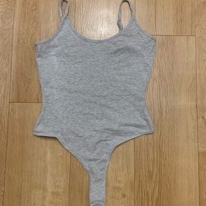✈️Gray Bodysuit